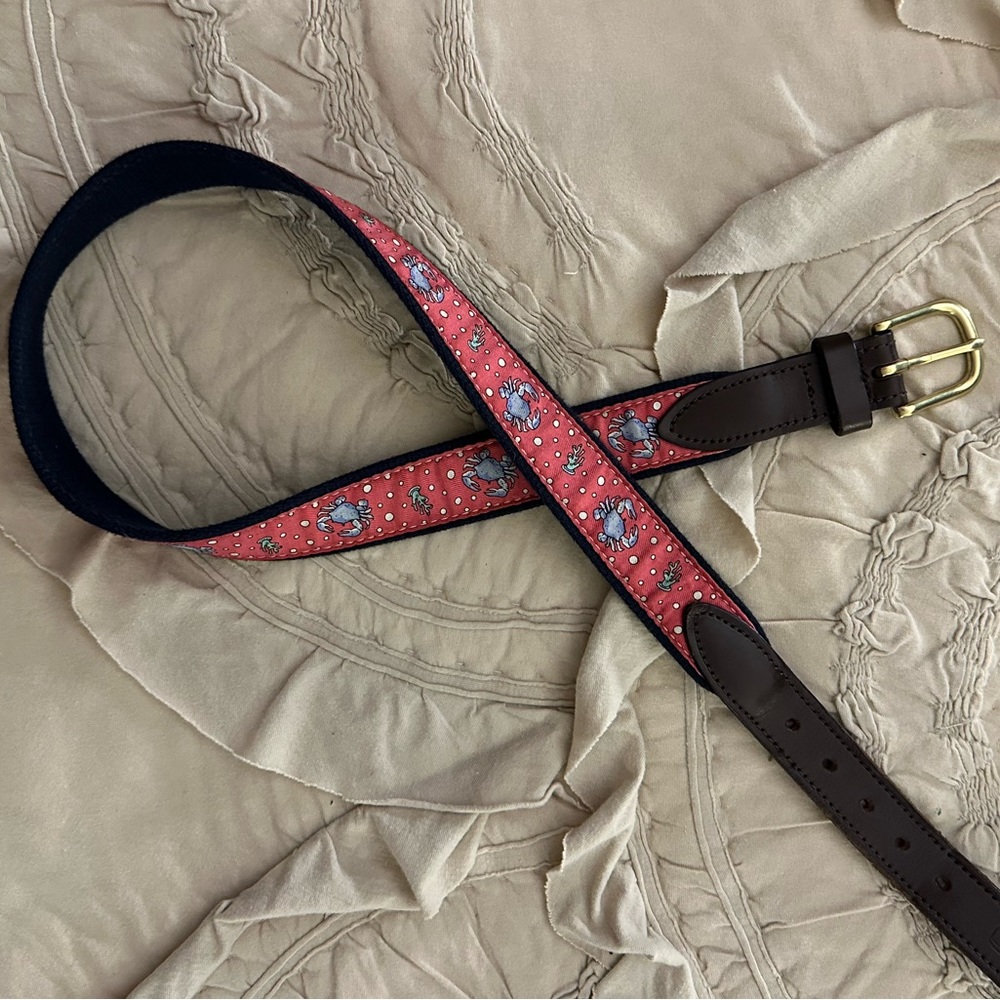 Vineyard Vines Crab Belt